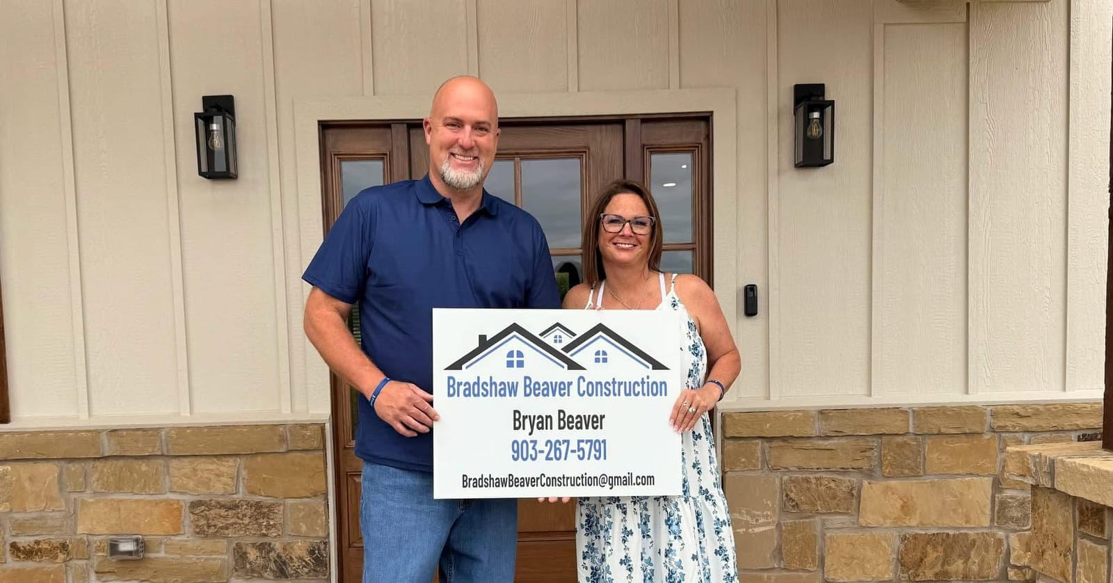 Custom home project by Bradshaw Beaver Construction in the Texoma area